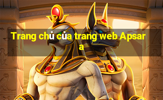 Trang chủ của trang web Apsara