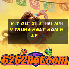 kết quả xổ số đài miền trung ngày hôm nay