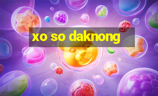 xo so daknong