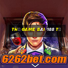 Thẻ game bài 188 tệ