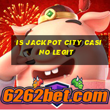 is jackpot city casino legit