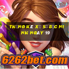 Thống kê Xổ Số bắc ninh ngày 19