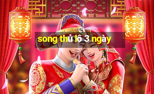 song thủ lô 3 ngày