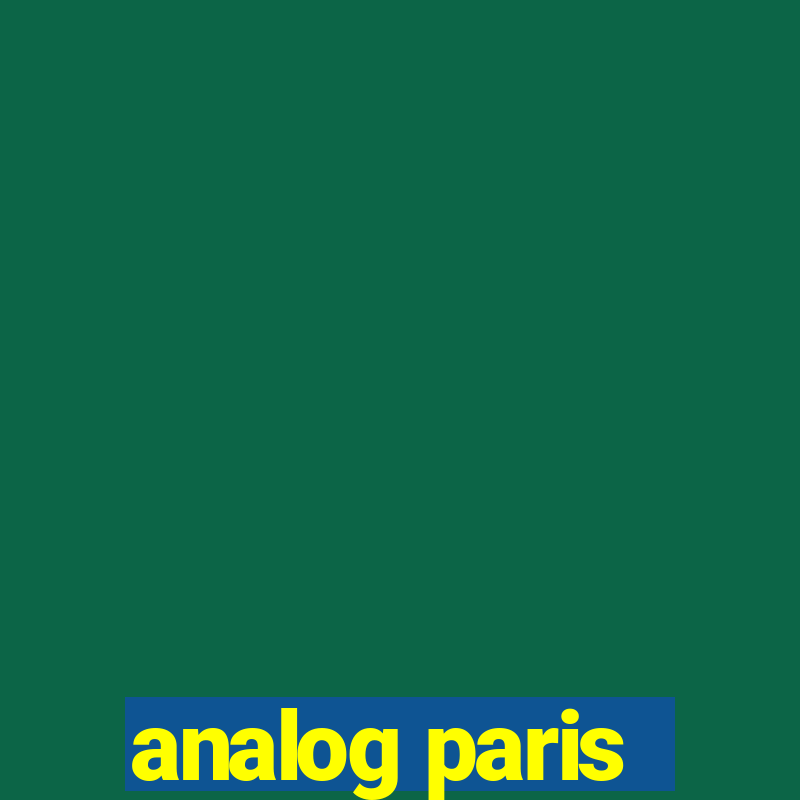 analog paris