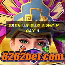 Cách đặt cược XSHP ngày 3