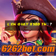 Lịch quay XSBD Thứ 7