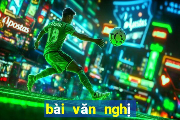 bài văn nghị luận nghiện game