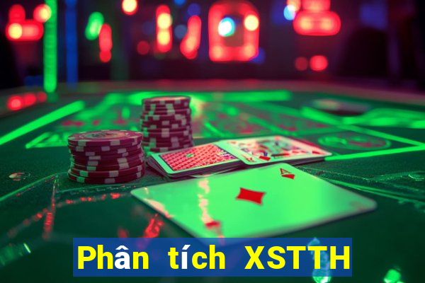 Phân tích XSTTH ngày 14