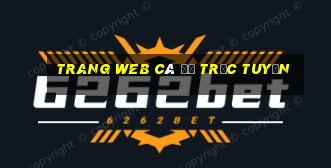 trang web cá độ trực tuyến