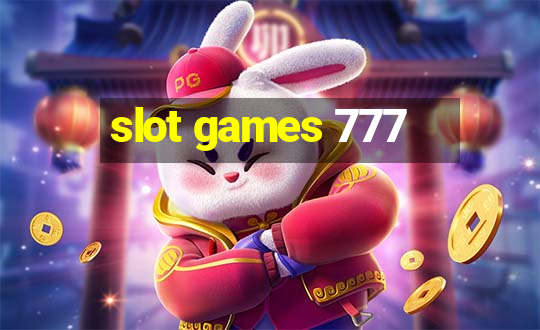 slot games 777