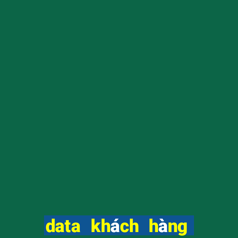 data khách hàng chơi casino