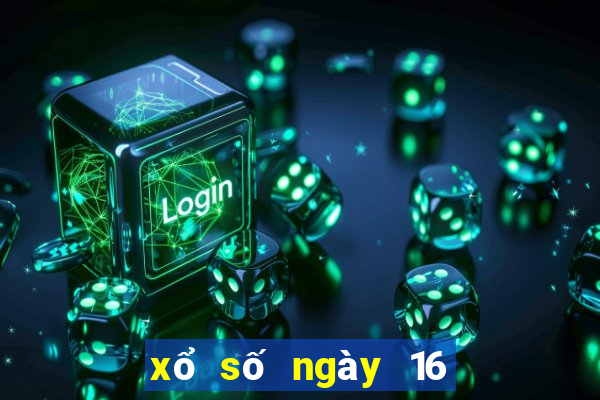 xổ số ngày 16 tháng 8