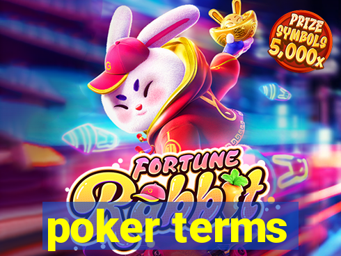 poker terms