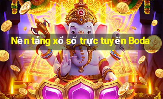 Nền tảng xổ số trực tuyến Boda