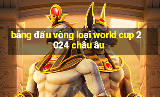 bảng đấu vòng loại world cup 2024 châu âu