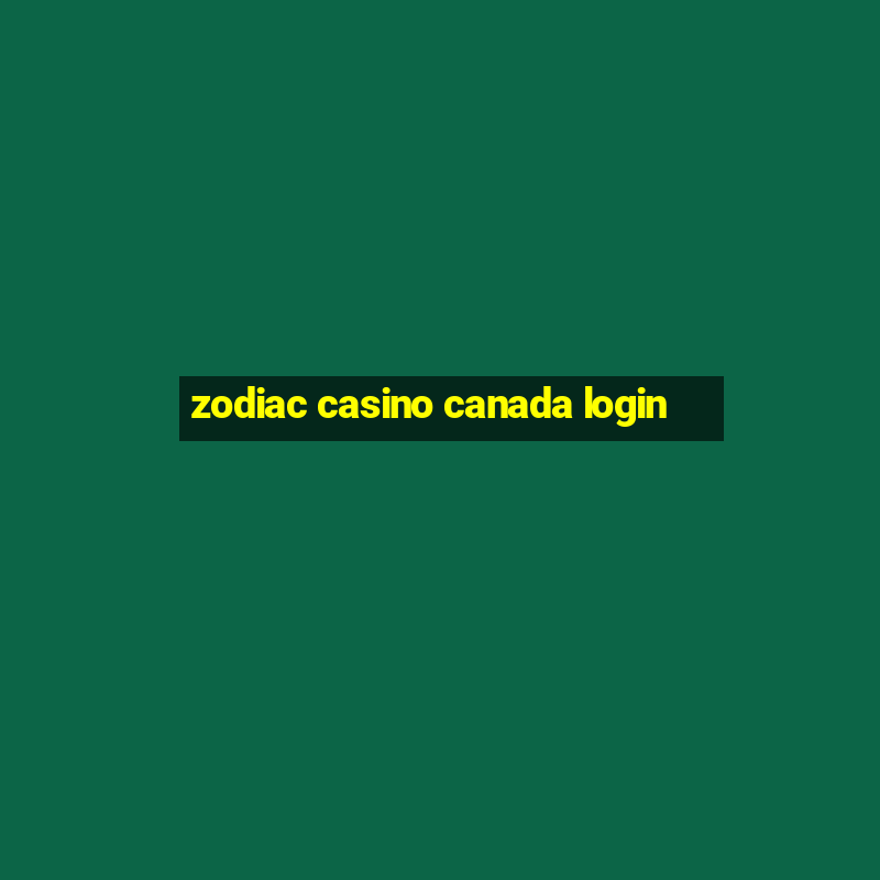 zodiac casino canada login