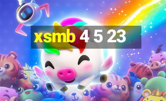 xsmb 4 5 23