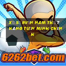 xổ số miền nam thứ 7 hàng tuần minh chính