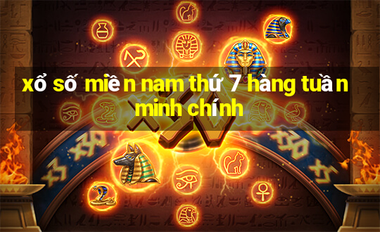 xổ số miền nam thứ 7 hàng tuần minh chính