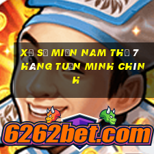 xổ số miền nam thứ 7 hàng tuần minh chính