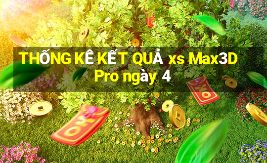 THỐNG KÊ KẾT QUẢ xs Max3D Pro ngày 4