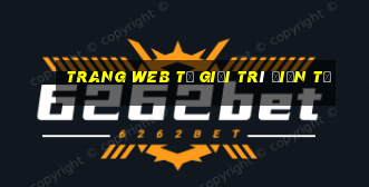 Trang web tự giải trí điện tử