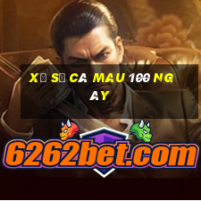 xổ số cà mau 100 ngày