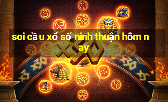 soi cầu xổ số ninh thuận hôm nay