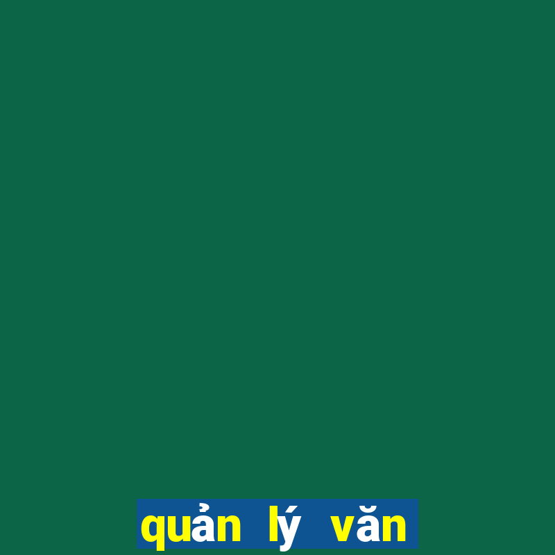 quản lý văn bản điều hành bn