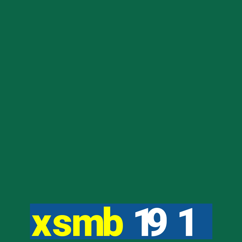 xsmb 19 1