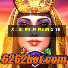 xổ số miền nam 2 10