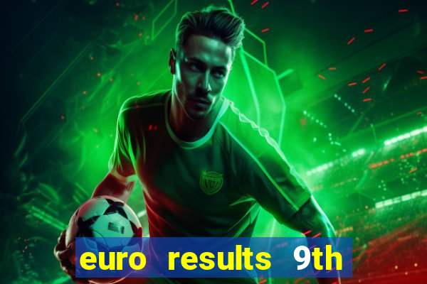 euro results 9th january 2024