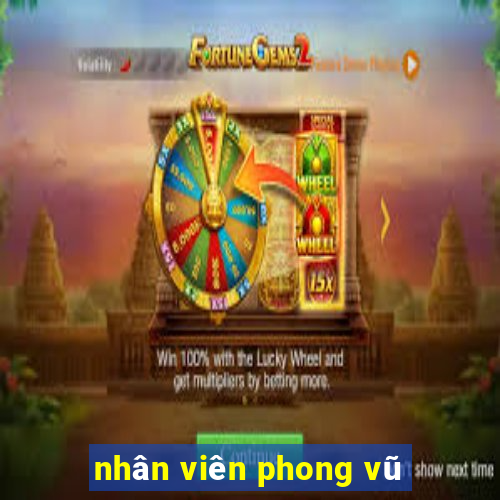 nhân viên phong vũ