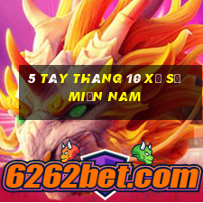 5 tây tháng 10 xổ số miền nam