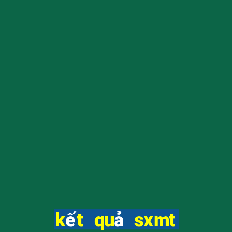 kết quả sxmt hôm nay