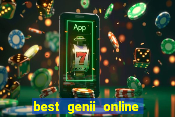 best genii online slot sites