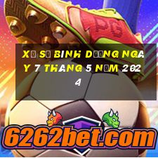 xổ số bình dương ngày 7 tháng 5 năm 2024