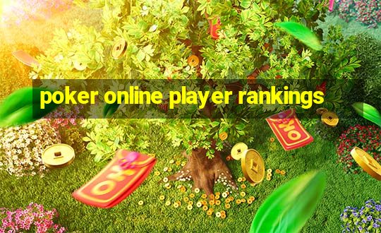 poker online player rankings