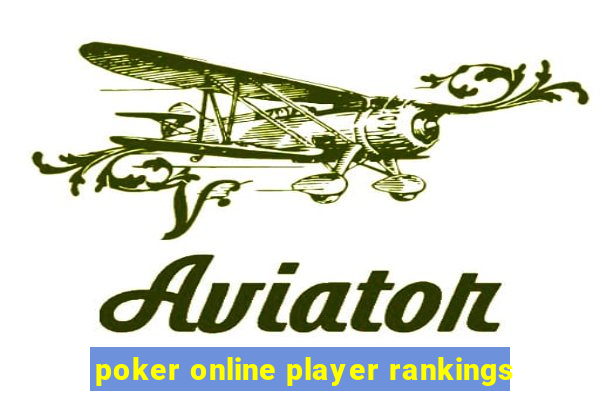 poker online player rankings