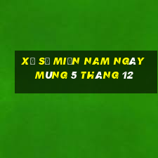 xổ số miền nam ngày mùng 5 tháng 12