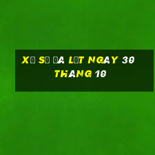 xổ số đà lạt ngày 30 tháng 10