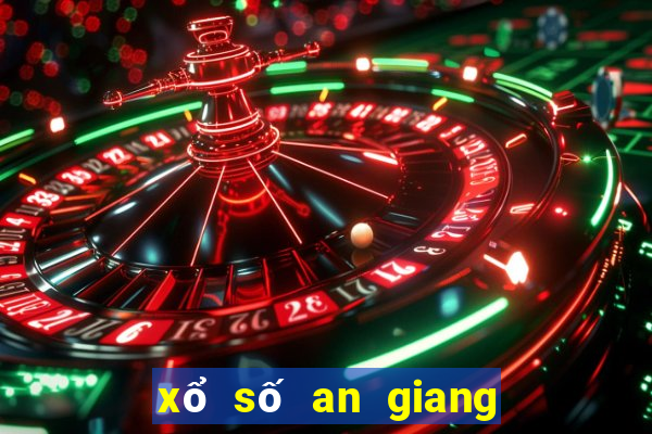 xổ số an giang ngày 20 tháng 1