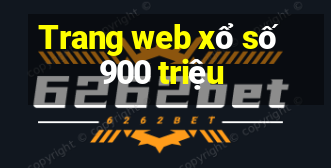 Trang web xổ số 900 triệu