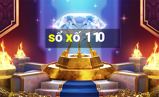 sổ xố 1 10