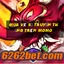 mua vé số truyền thống trên momo