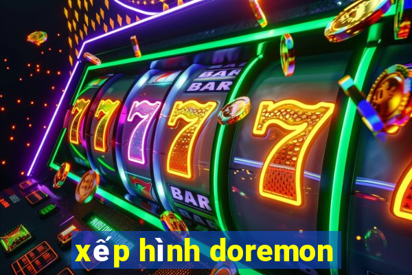 xếp hình doremon