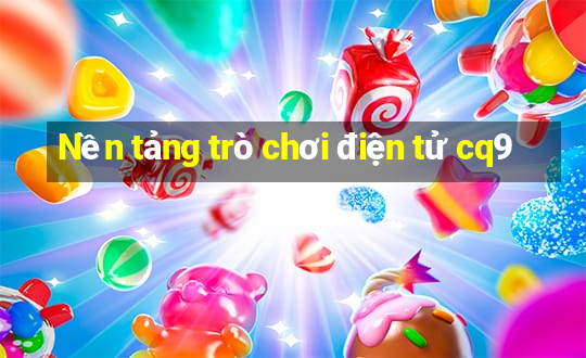 Nền tảng trò chơi điện tử cq9