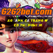 ag đánh cá trang wed thử nghiệm