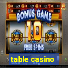 table casino