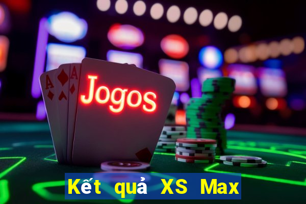 Kết quả XS Max 3D Thứ 2